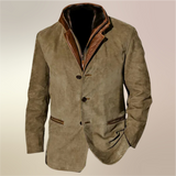 Lucas - Vintage-Jacke für Männer – Olive
