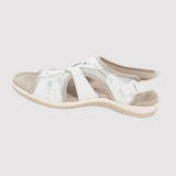 Elegante Orthopädische Sandalen Für Damen – Verstellbare Träger, Gepolsterte Innensohle, Atmungsaktiv – Weiß