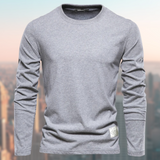 Levi - Klassisches langärmeliges Sweatshirt – Hellgrau