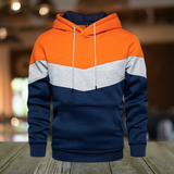 Corbi – herrenpullover im retro-Stil – Orange