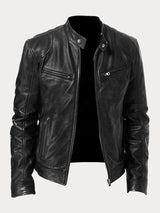 Zarek – Stilvolle Freizeitjacke – Schwarz