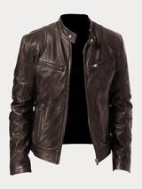 Zarek – Stilvolle Freizeitjacke – Braun