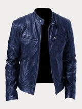 Zarek – Stilvolle Freizeitjacke – Dunkelblau