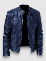 Bertone | Elegante Jacke – Dunkelblau