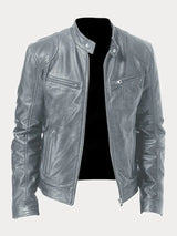 Zarek – Stilvolle Freizeitjacke – Grau