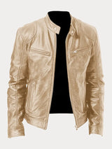 Zarek – Stilvolle Freizeitjacke – Gold