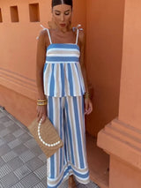 Hanne | Frauen Mode Set – Blau