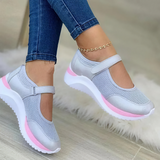 Emilia - Sneaker mit Klettverschluss – Rosa