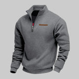 Strion™ – Lässiger Herren Pullover – Dunkelgrau