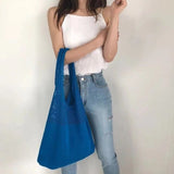 Damen Umhängetasche – Veganes Leder – Alltag & Büro Handtasche – Blau