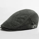 Beeckhoven™ | Stylish Corduroy Cap – Olivgrün