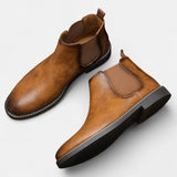 Elias | Zeitlose Chelsea-Stiefel – Hellbraun