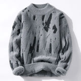 RILEY -Winterdesign-kunstpullover – Grau