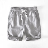 Noah - Shorts mit dehnbarem Bund – Grau