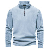 ROMAN - Warmer Herren Langarm-Pullover – Blau