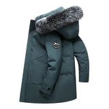 Eyal - Eleganter Bouclier Parka Mit langen Ärmeln – Grün