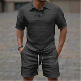 Draven™-Set mit Hochwertigem, Strukturiertem Stoff und Modernem Design – Schwarz