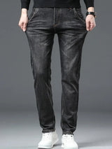 Walker™ | Casual Denim-Jeans – Schwarz
