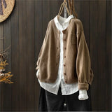 DIE MARIVELLE | CARDIGAN – Braun