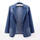 Klassischer Damen Blazer – Blau