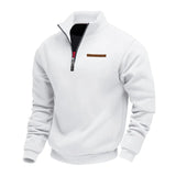 LENNOX FLEECE SWEATSHIRT – Weiß