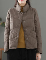 Lindy – schicke und bequeme damenjacke – Braun