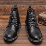 Thorsten | Modische Lederstiefeletten – Schwarz (2 Paare übrig)