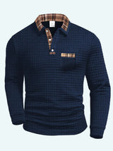 Steven™ - Entspannter Stil mit Einem Hauch von Charakter – Blau