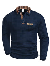 ALBERT | GESTREIFTES POLOSHIRT – Dunkelblau