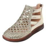 Leolia - Orthopädische Atmungsaktive Sandale – Gold