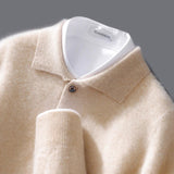 BELFORD CASHMERE POLO – Beige