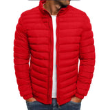 Daniel | Warme Winterliche Jacke – Rot