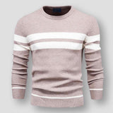 Dundeve – gemütlicher streifenpullover, stilvoll und bequem – Rosa