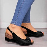 Valerie™ - Orthopädische Sandalen mit überlegener Unterstützung – Schwarz