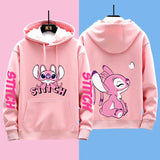 Stitch-pullover - perfekt passende looks für familien und paare – Rosa  1