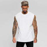 Kryven™- Tanktop aus Premium-Strick mit Muscle-Fit-Schnitt – Weiß