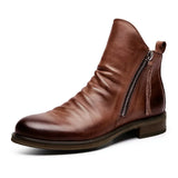 Zenro – Stilvolle Freizeitstiefel – Braun