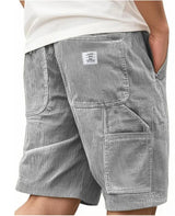 Lucas - Veredelte Cargoshorts – Grau
