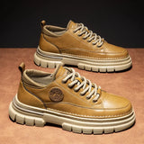 Heritage™ Sneaker mit Aeroblade-Technologie und Robuster Sohle / Das Erbe von Premium-Leder und Handwerklicher Tradition! – Goldkaramell