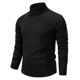 Rollkragenpullover Herren Elegant | Zeitloser Look – Schwarz