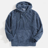 Pullover Herren mit Kapuze – Blau