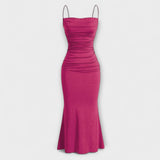 Mia Muse - Elegantes Maxikleid für festliche Anlässe – Rosa