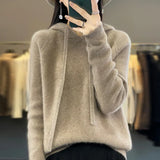 Hanna - Sanfter Winter in Merinowolle – Khaki