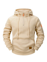 Mason – Sportive Zip-Hoodie – Khaki