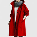 Lieselotte | Eleganter Mantel – Rot