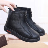 SoftTherm™-Stiefel mit Gefüttertem Innenfutter und Rutschfester Sohle – Schwarz