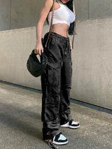 Cargofit l die verstellbare und stylische cargohose – Schwarz