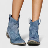 Samantha | Klassische Cowboystiefel – Blau