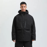 Unisex-Skijacke für Wintersport | funktionale Ausführung – Schwarz