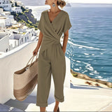 Jaimy | Elegantes Zweiteiler-Set – Khaki